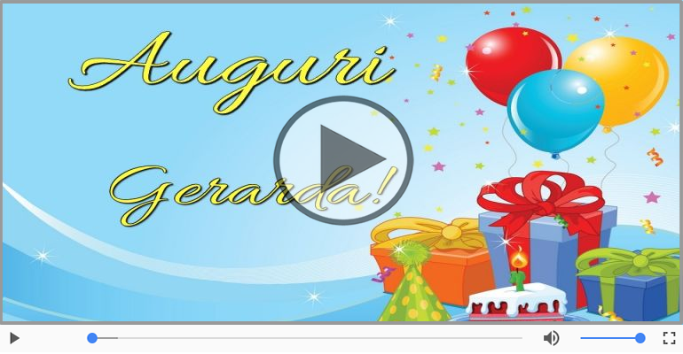 Tanti Auguri di Buon Compleanno Gerarda!