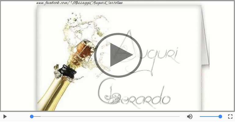 Tanti Auguri di Buon Compleanno Gerardo!
