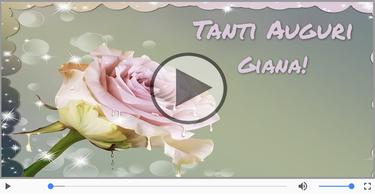 Tanti auguri Giana!