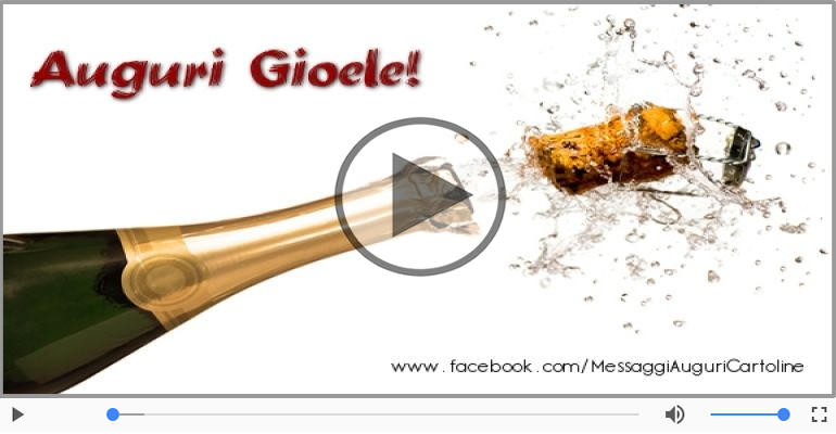 Tanti auguri a te Gioele!