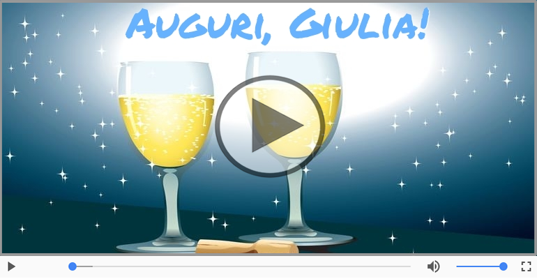 Tanti auguri Giulia!