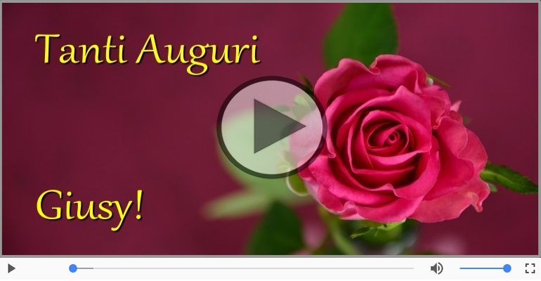 Tanti auguri a te Giusy!