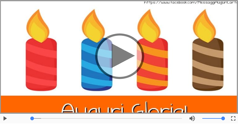 Tanti auguri Gloria!
