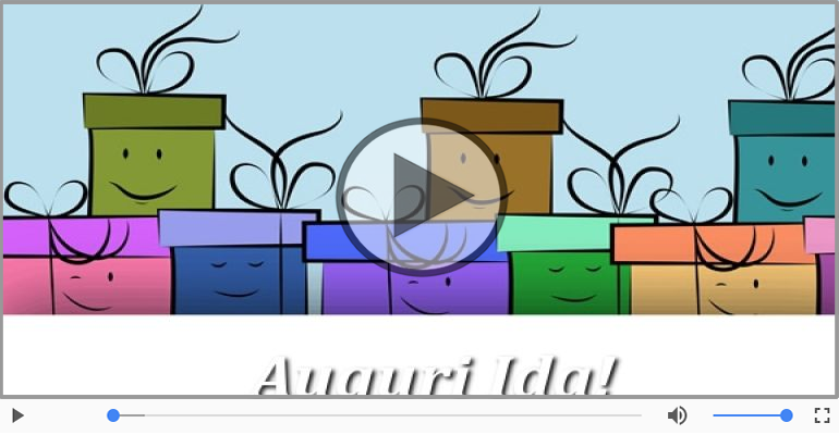 Tanti auguri, Ida!