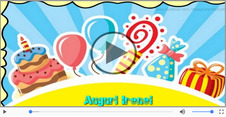 Tanti auguri, Irene!