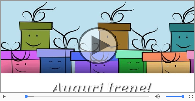 Tanti auguri a te Irene!