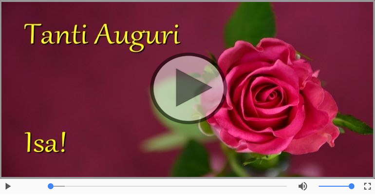 Tanti auguri a te Isa!