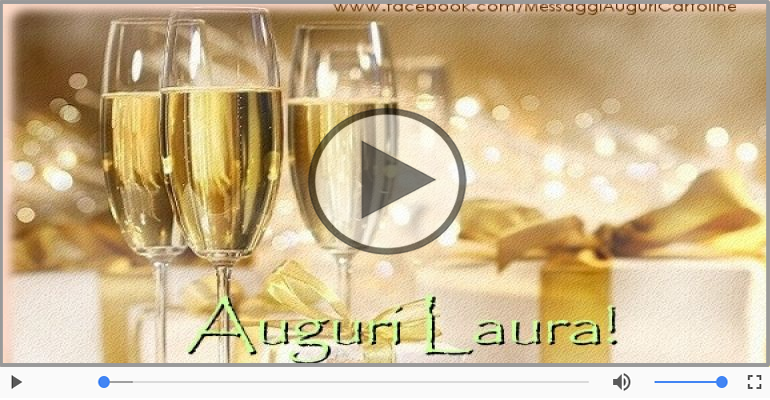 Tanti auguri Laura!