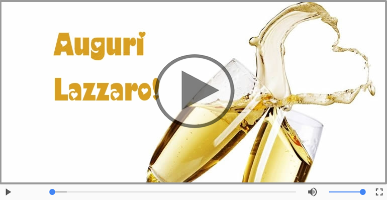 Tanti auguri a te Lazzaro!