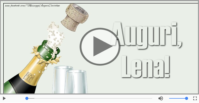 Tanti auguri a te Lena!