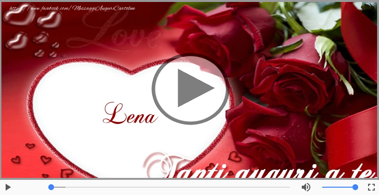Tanti Auguri di Buon Compleanno Lena!