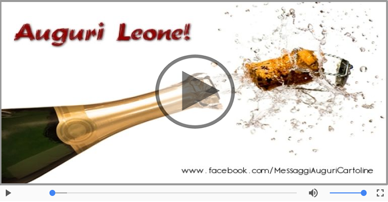 Tanti auguri Leone!