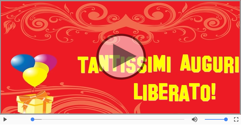 Tanti auguri, Liberato!