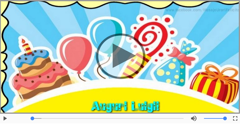 Tanti auguri Luigi!