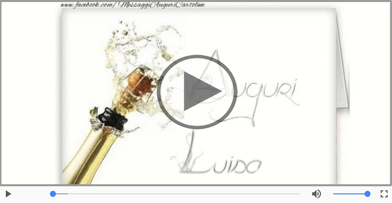 Tanti auguri Luisa!