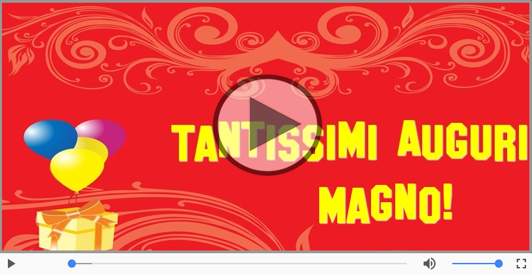 Tanti auguri Magno!