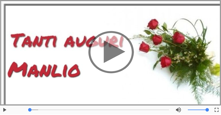 Tanti auguri a te Manlio!