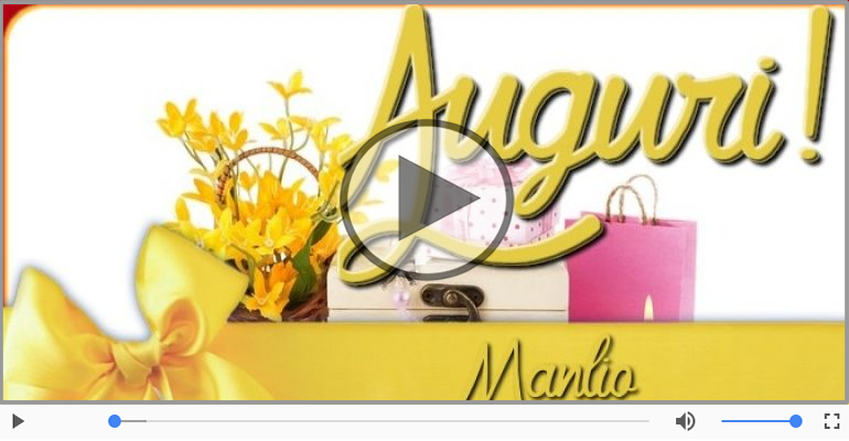 Tanti Auguri di Buon Compleanno Manlio!