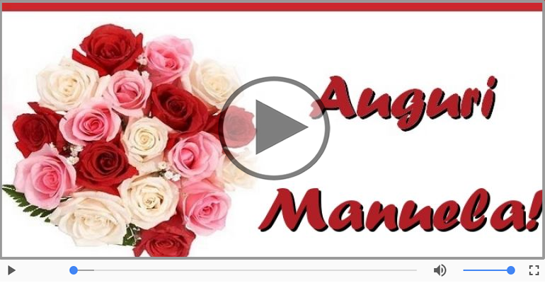 Tanti auguri a te Manuela!