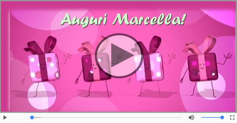 Tanti auguri a te Marcella!