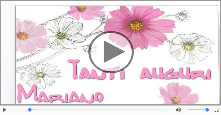 Tanti auguri a te Mariano!