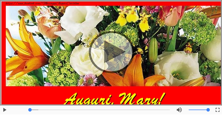 Tanti auguri a te Mary!