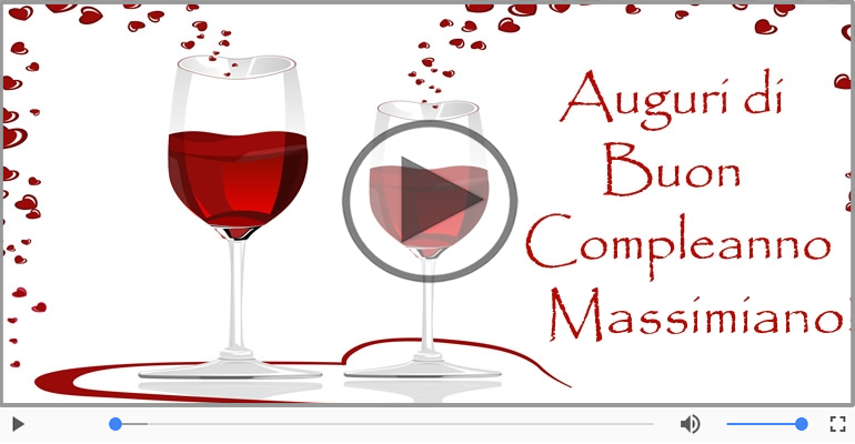 Tanti auguri Massimiano!