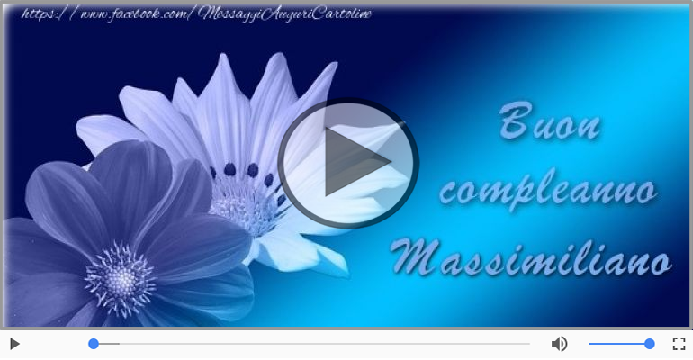 Tanti auguri, Massimiliano!