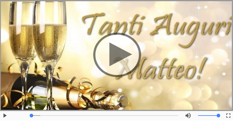 Tanti auguri Matteo!