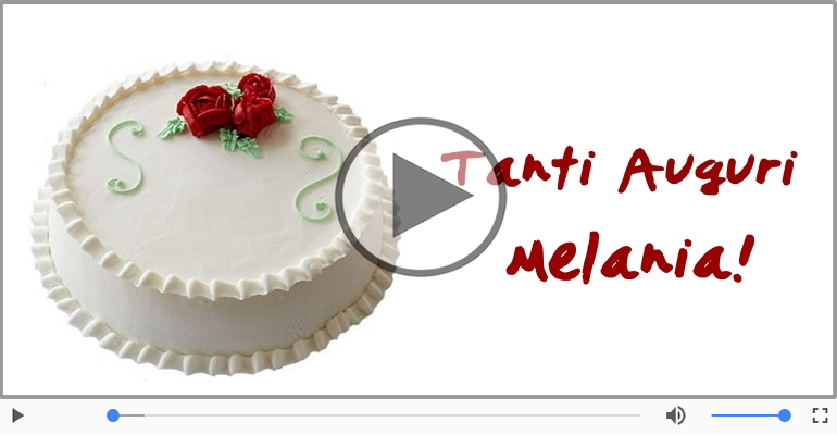 Tanti Auguri di Buon Compleanno Melania!