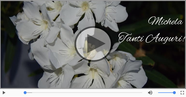 Tanti auguri Michela!