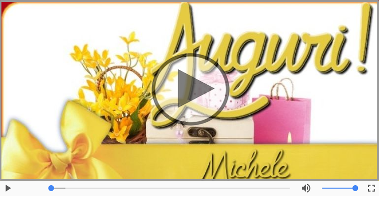 Tanti Auguri di Buon Compleanno Michele!