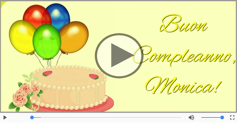 Tanti auguri Monica!