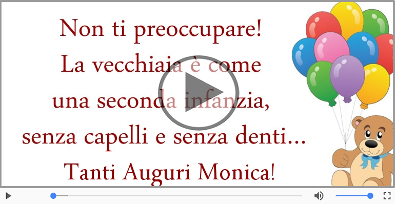 Tanti Auguri di Buon Compleanno Monica!