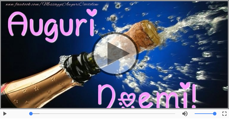 Tanti auguri, Noemi!