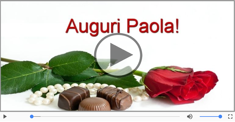 Tanti auguri Paola!