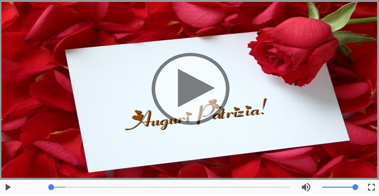 Tanti Auguri di Buon Compleanno Patrizia!