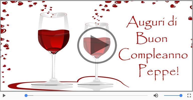 Tanti auguri, Peppe!