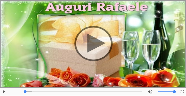 Tanti auguri, Rafaele!