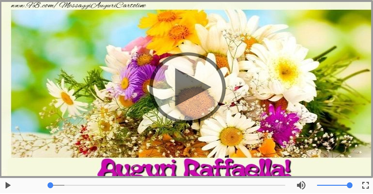 Tanti auguri Raffaella!