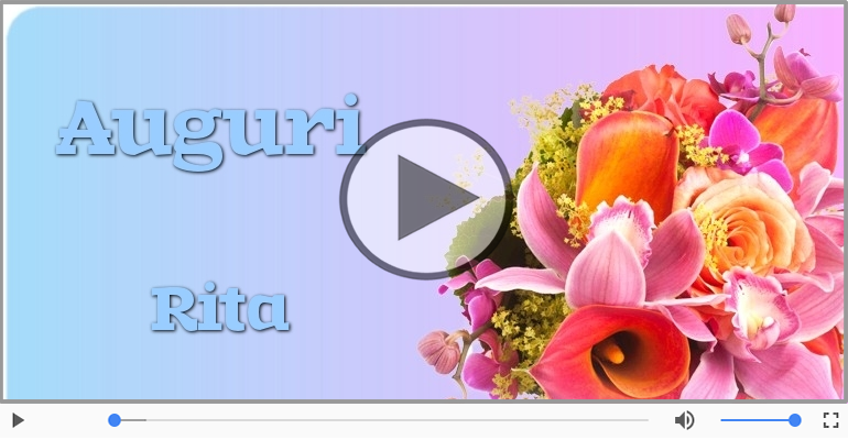 Tanti Auguri di Buon Compleanno Rita!