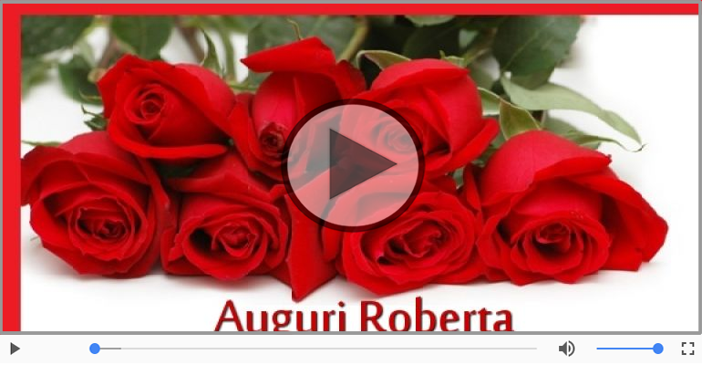 Tanti auguri, Roberta!