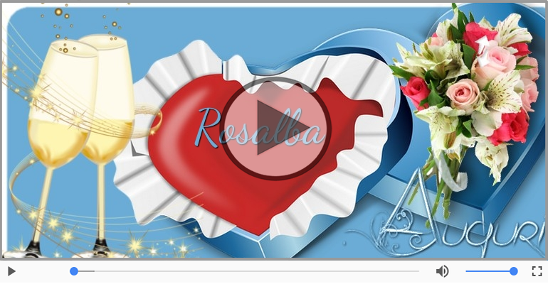 Tanti Auguri di Buon Compleanno Rosalba!