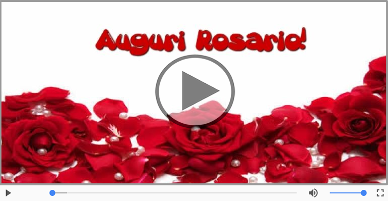 Tanti auguri a te Rosario!