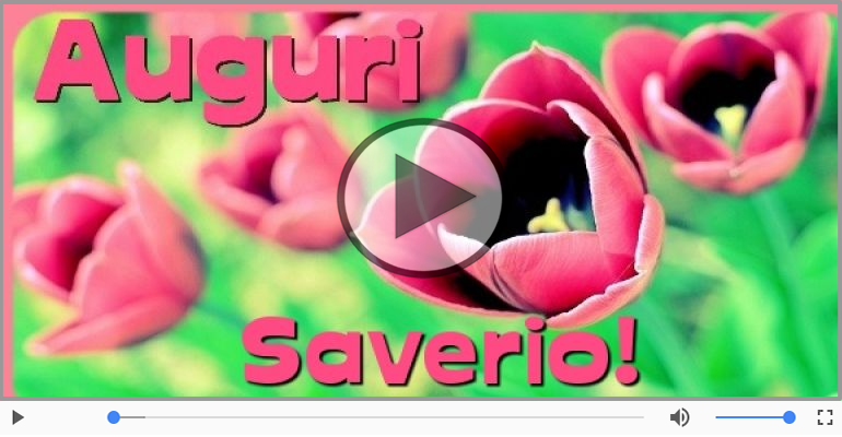 Tanti auguri a te Saverio!