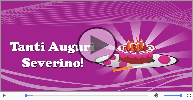 Tanti auguri, Severino!