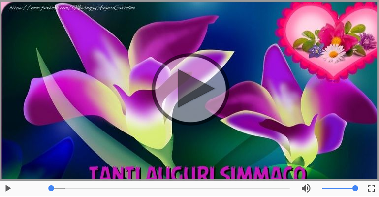 Tanti auguri Simmaco!