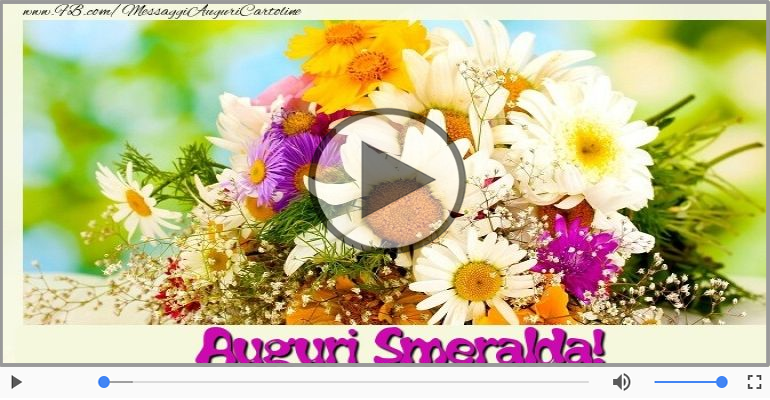 Tanti auguri a te Smeralda!