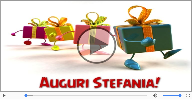 Tanti auguri, Stefania!