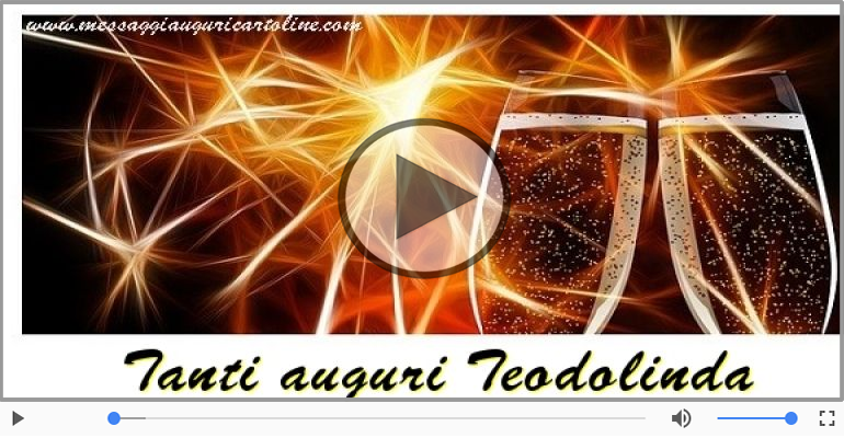 Tanti auguri Teodolinda!